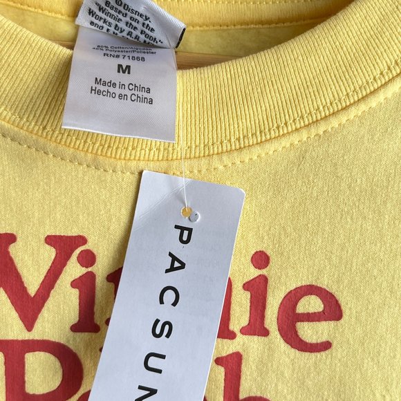 Pac Sun Winnie the Pooh Disney Crewneck Sweatshirt - NWT - Picture 8 of 12